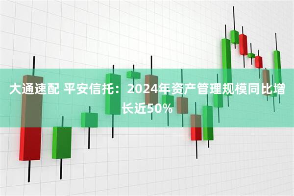 大通速配 平安信托：2024年资产管理规模同比增长近50%